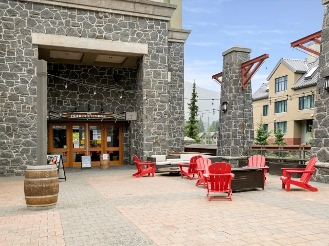 View of patio