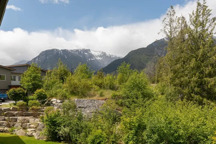 View of mountain background