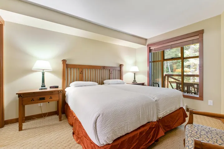 Bedroom with baseboards