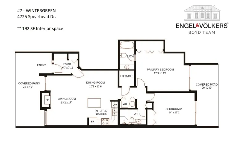 View of floor plan / room layout