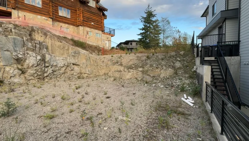 View of yard with stairs