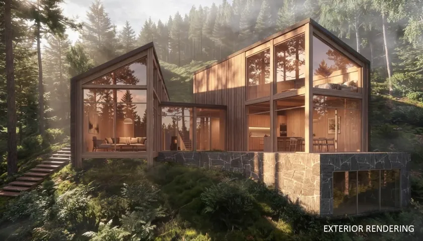Rendering of what could be possible on this fabulous lot.
