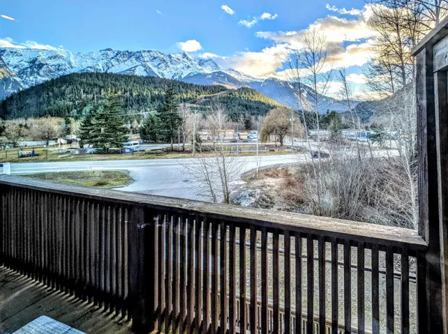 View of mountain backdrop