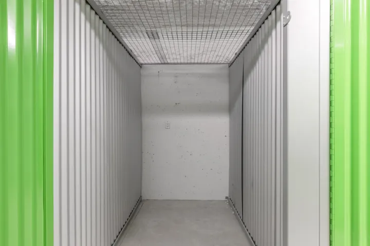 View of storage area