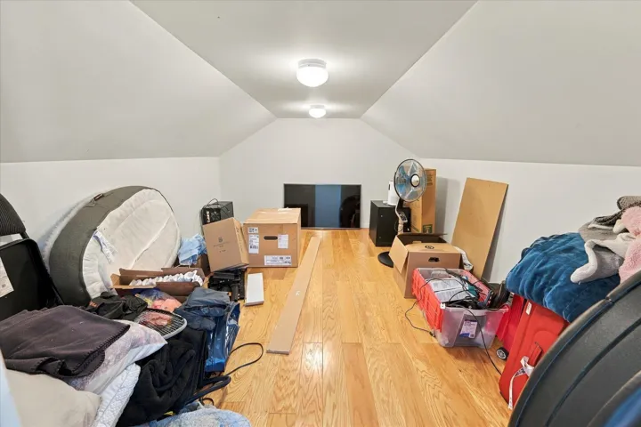 Bonus storage area upstairs