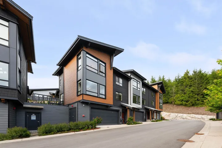 View of front facade featuring an attached garage