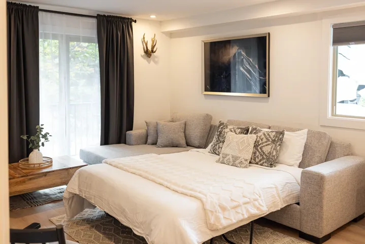 Bedroom featuring recessed lighting and wood finished floors