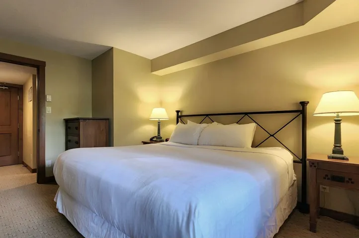 Bedroom featuring carpet