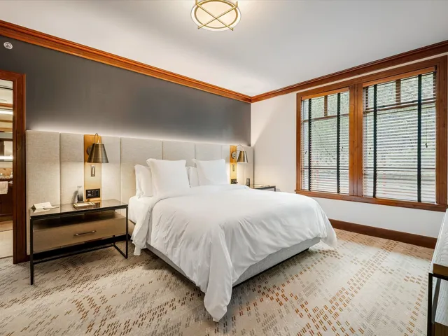 Bedroom featuring baseboards and ornamental molding