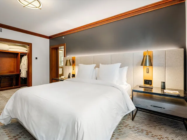 Bedroom featuring ornamental molding