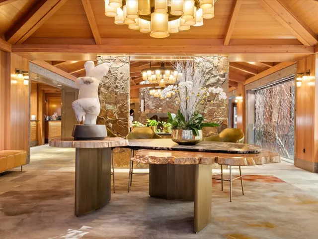 View of building lobby