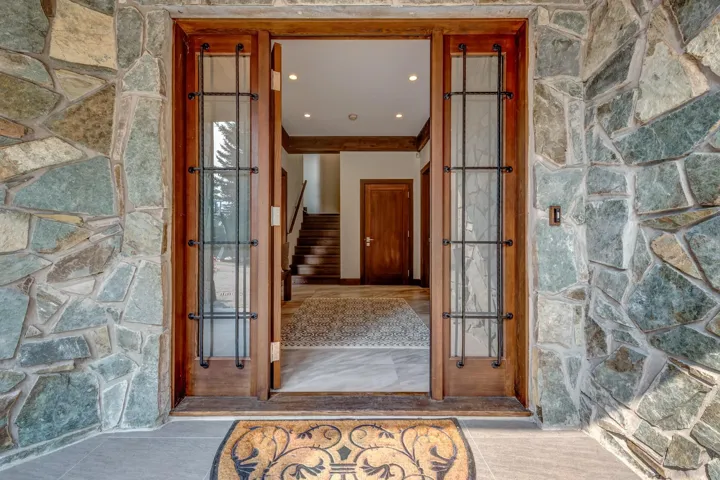 Doorway to property