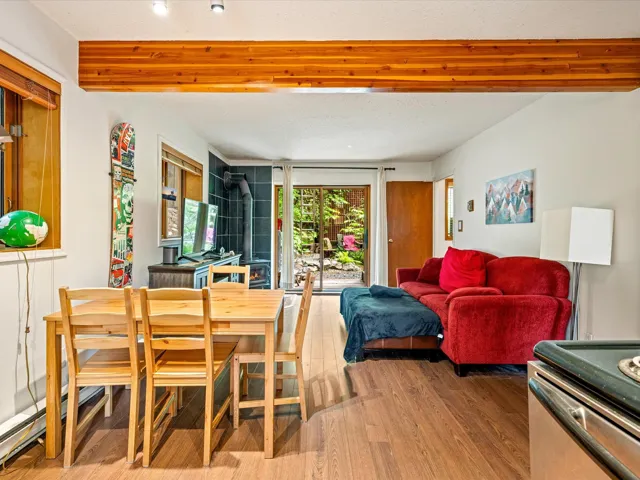 Dining room featuring wood finished floors