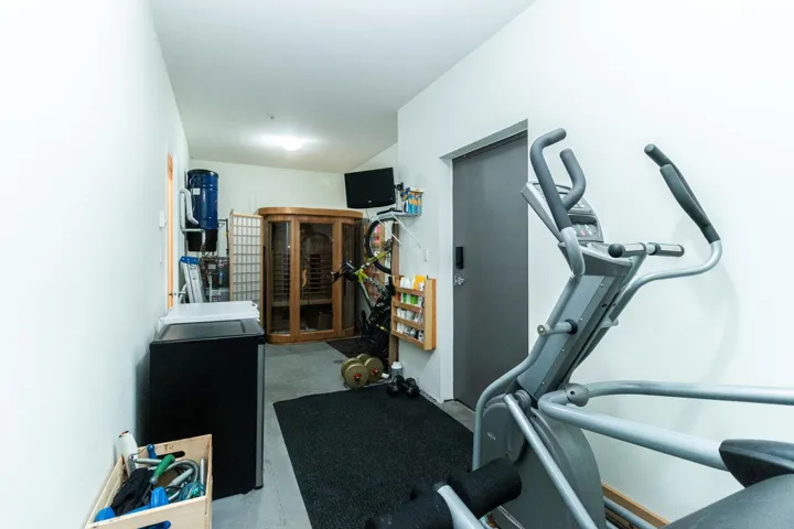 View of workout area