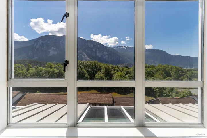View of mountain background