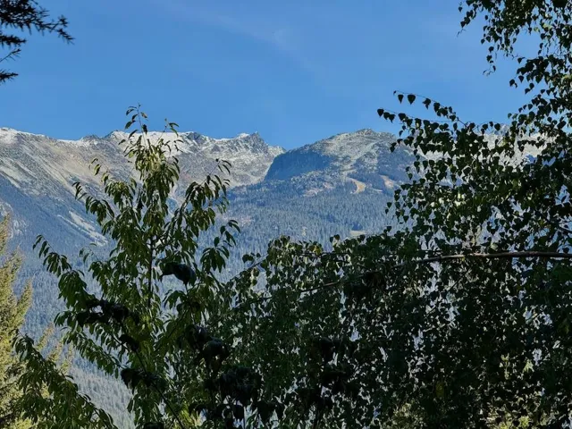 View of mountain backdrop
