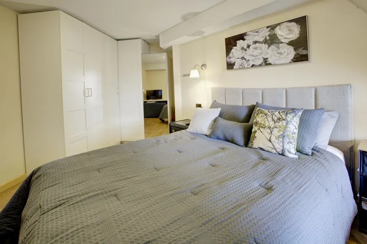 Bedroom with a closet