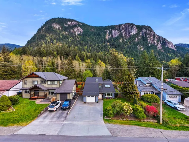 Drone / aerial view of mountains