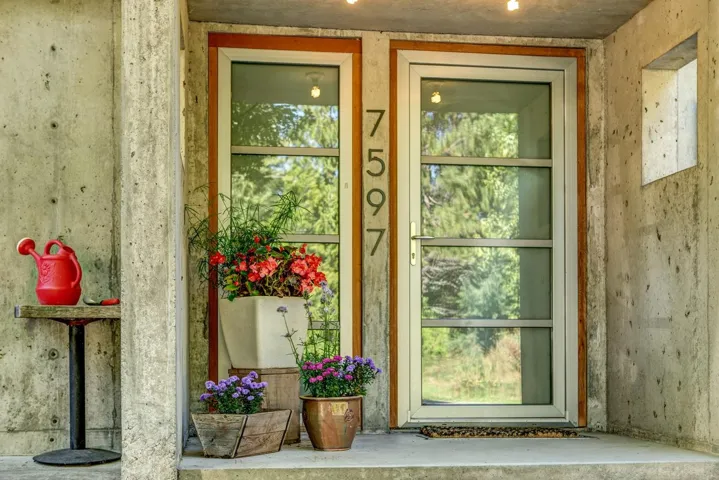 Entrance to property