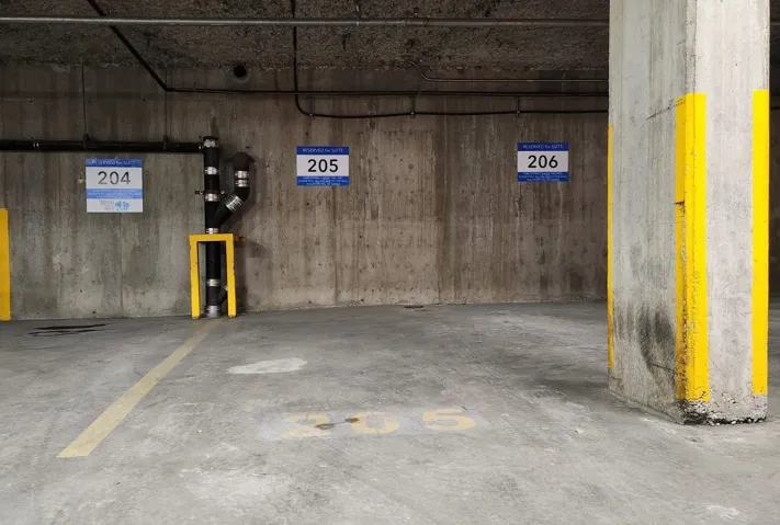 View of parking space