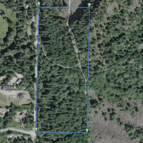 Map / location featuring property boundaries highlighted