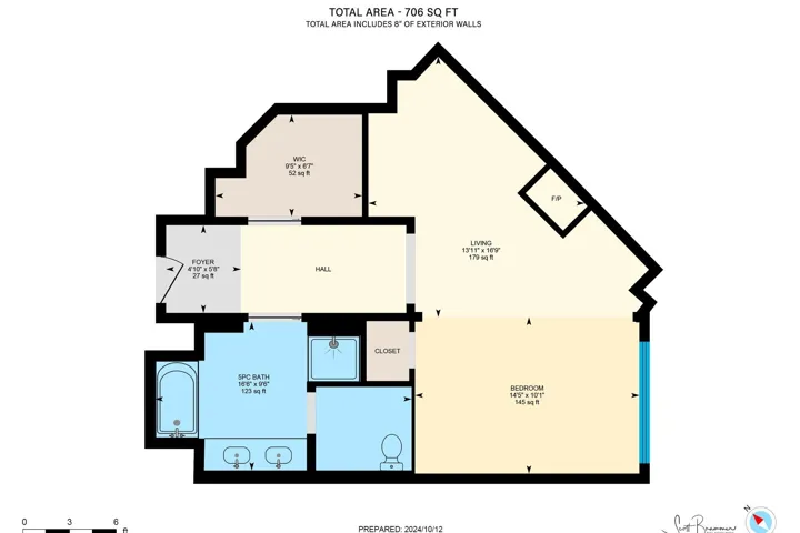 View of floor plan / room layout