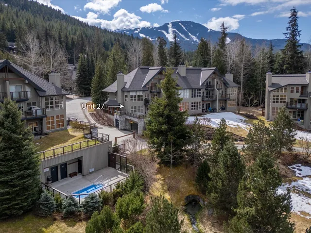 Exterior space with a forest view