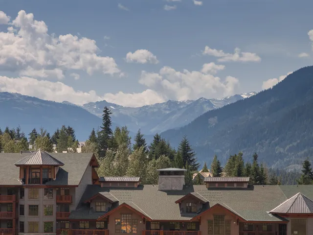 View of mountain background