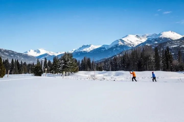 View of mountain background