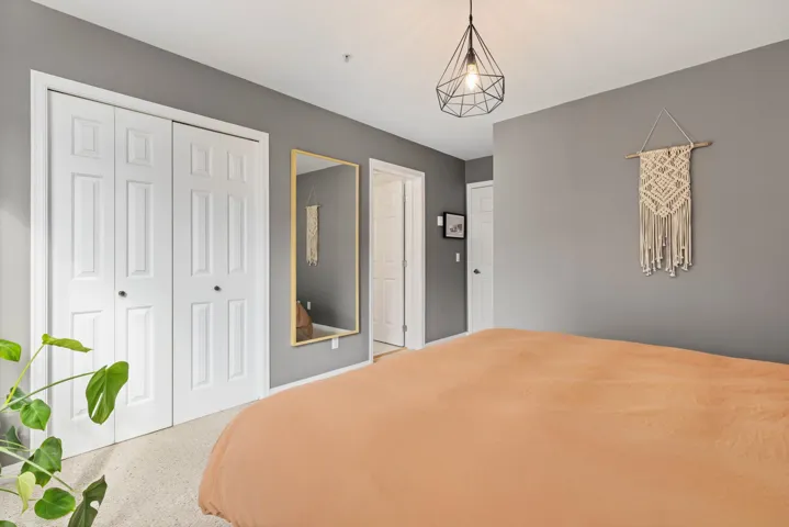 Bedroom featuring a closet