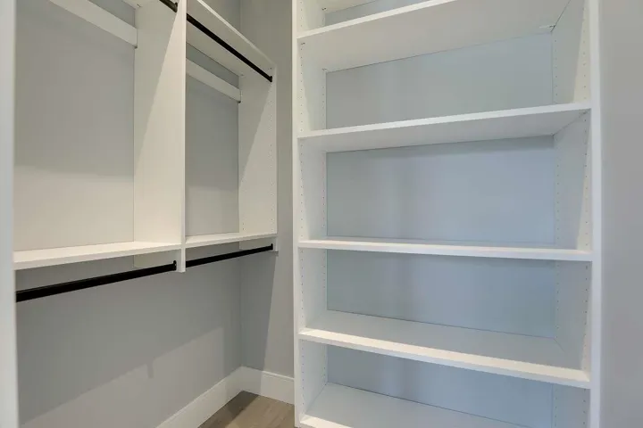View of spacious closet