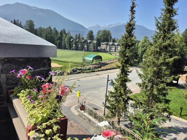 View of mountain backdrop