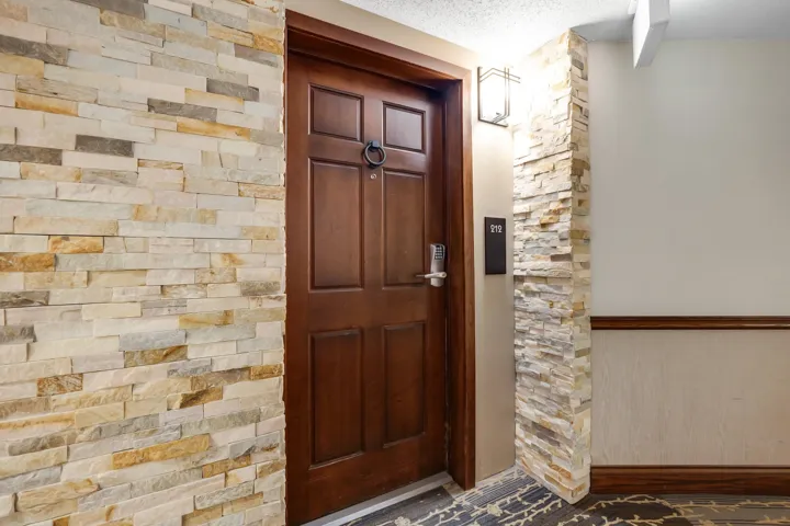 Doorway to property