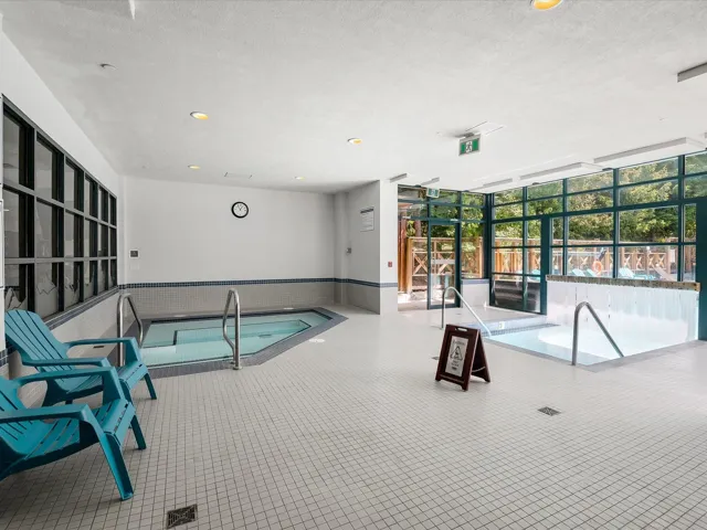 View of pool with a swimming pool