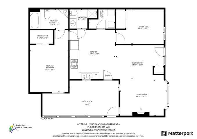 View of floor plan / room layout