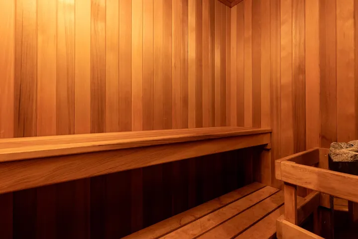 View of sauna