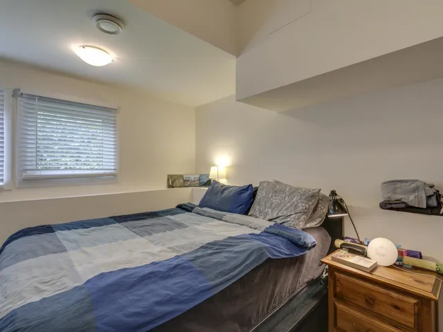 View of bedroom in the in-law suite