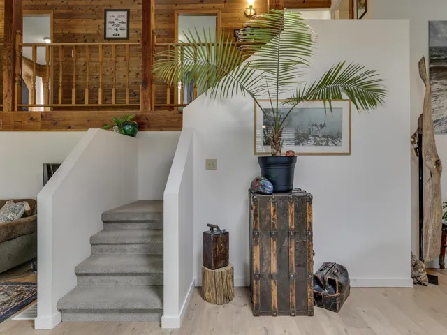 Staircase to the bedrooms