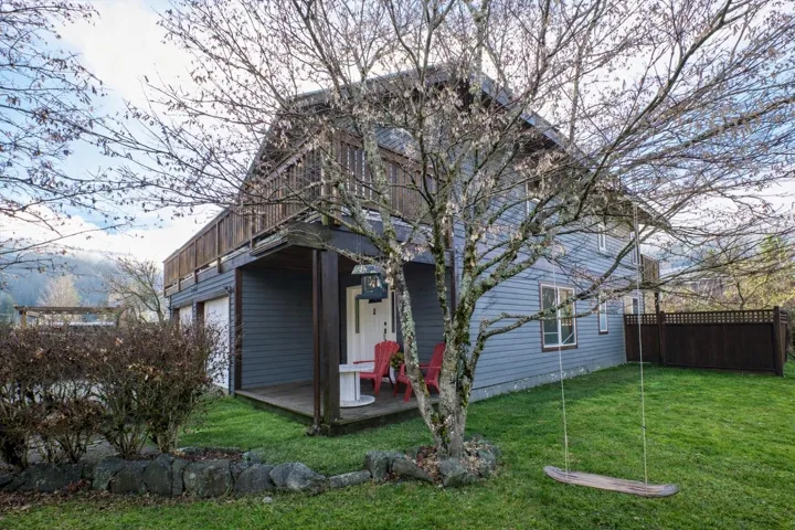 Back of property