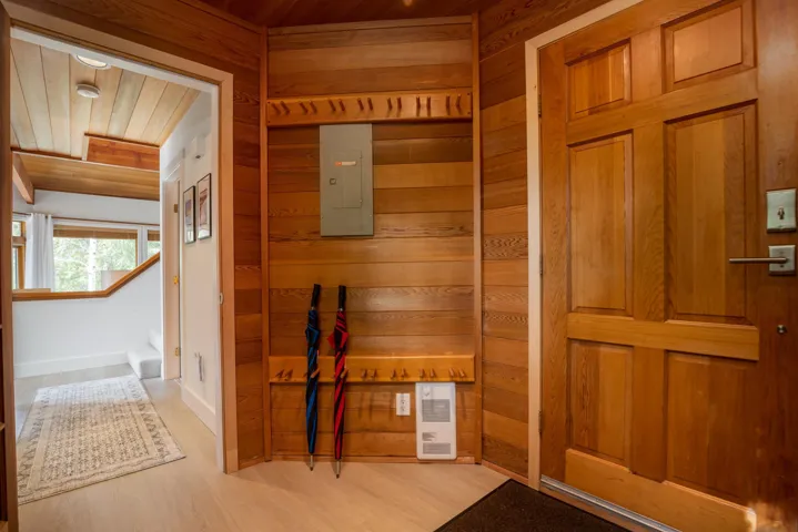 Lots of space for skis and gear.