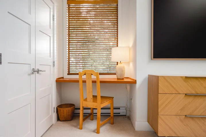 Office nook and ready area.