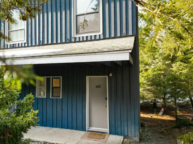 Exterior space featuring board and batten siding