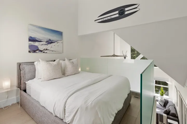 Bedroom featuring wood finished floors