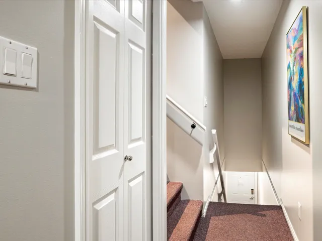 View of stairs