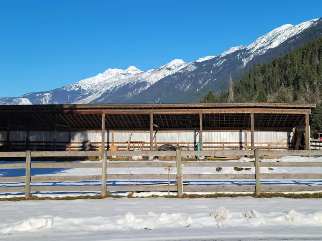 View of mountain background
