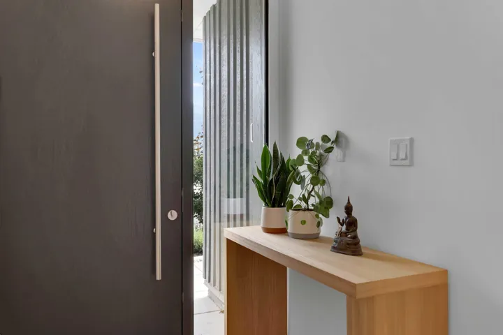 View of doorway to outside