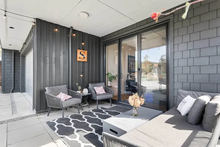 Community lobby featuring a sunroom