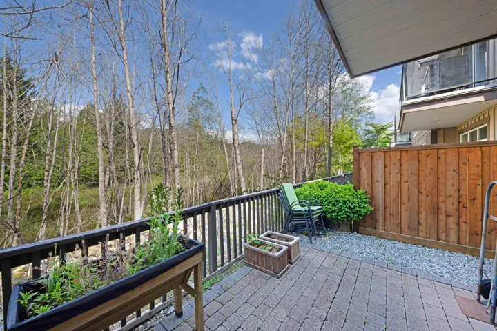View of patio / terrace with a balcony