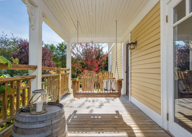 Deck featuring a porch