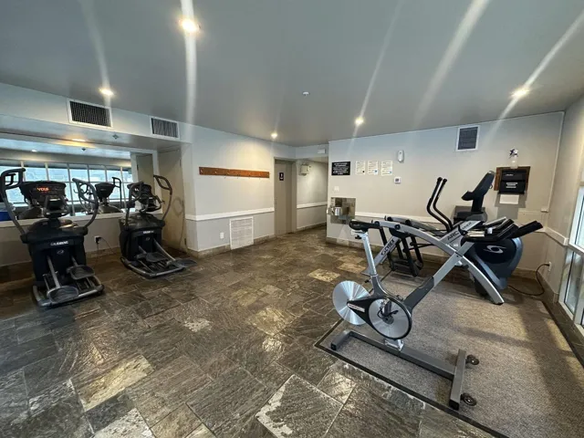 View of workout area